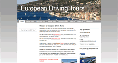 Desktop Screenshot of europeandrivingtours.co.uk